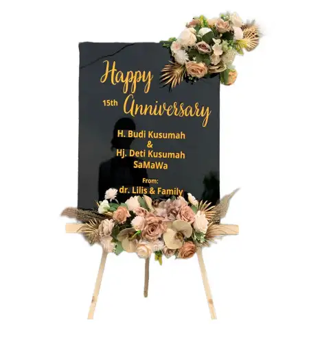 Papan Bunga Akrilik Labuhan Haji Barat